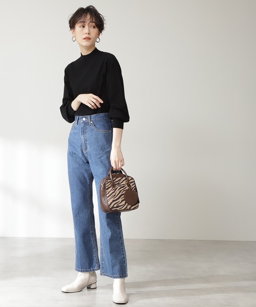 N.（N. Natural Beauty Basic）（エヌエヌナチュラルビューティーベーシック）の「◆ポーチ付ボストンバッグ（ボストンバッグ・レディース・ブラック/ブラウン系その他・ﾌﾘ-）」の11枚目の写真