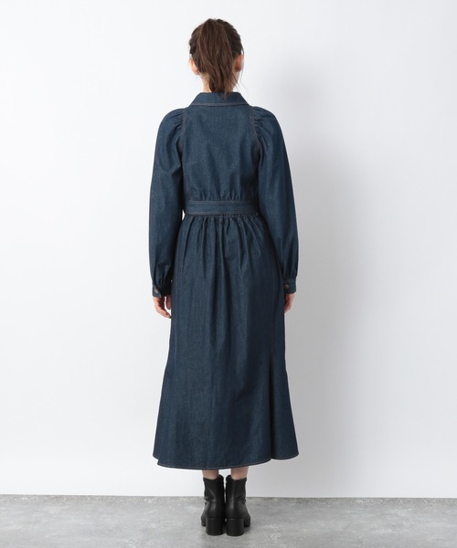 Heather（ヘザー）の「デニムセパレートワンピース_215239（ワンピース・レディース・インディゴブルー/グレー・FREE）」の21枚目の写真