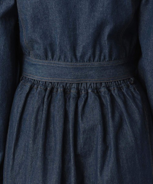 Heather（ヘザー）の「デニムセパレートワンピース_215239（ワンピース・レディース・インディゴブルー/グレー・FREE）」の6枚目の写真