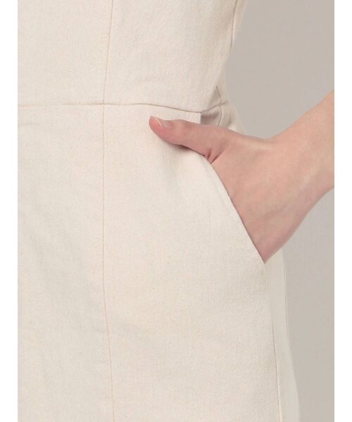 RESEXXY（リゼクシー）の「フロントジップマーメイドジャンスカ（ワンピース・レディース・ブラウン/アイボリー/ブラック・FREE）」の6枚目の写真