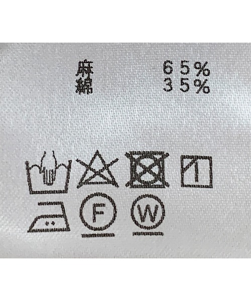 LUGIVA（ルギヴァ）の「ギャザードルマンリネンシャツ（シャツ/ブラウス・レディース・オフホワイト・M）」の14枚目の写真