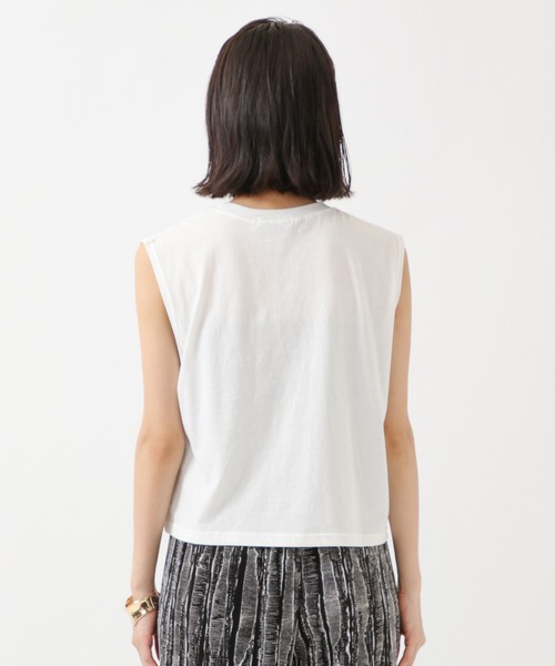 ALAND（エーランド）の「3.3 Field Trip／MONO PRINTノースリーブ　2218870（Tシャツ/カットソー・レディース・ブラック/アイボリー/カーキ・FREE）」の14枚目の写真