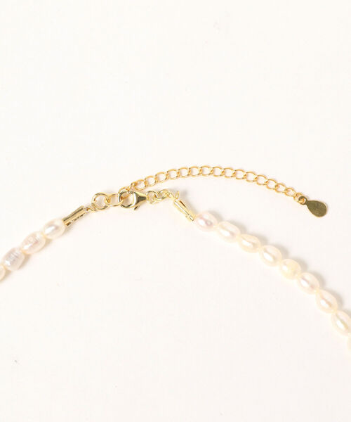 Ray BEAMS（レイビームス）の「NINFA handmade / Bloom ネックレス（ネックレス・レディース・グリーン/パープル・ONE SIZE）」の7枚目の写真