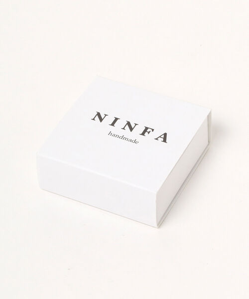 Ray BEAMS（レイビームス）の「NINFA handmade / Bloom ネックレス（ネックレス・レディース・グリーン/パープル・ONE SIZE）」の11枚目の写真