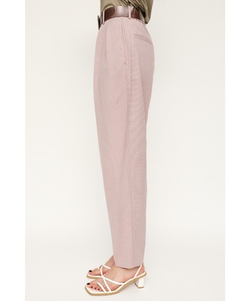 SLY（スライ）の「TUCK VOLUME PT タックボリューム パンツ（スラックス・レディース・ブラック/ベージュ/ピンク・0/1/2）」の6枚目の写真