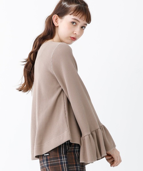 MILKFED.（ミルクフェド）の「長袖カットソー（Tシャツ/カットソー・レディース・ブラック・ONE SIZE）」の2枚目の写真