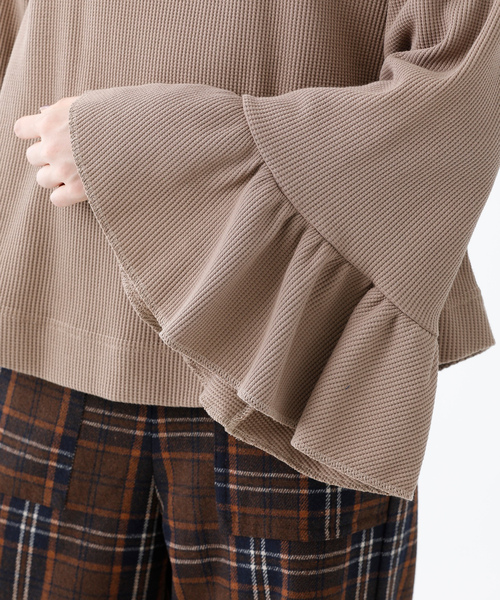 MILKFED.（ミルクフェド）の「長袖カットソー（Tシャツ/カットソー・レディース・ブラック・ONE SIZE）」の9枚目の写真