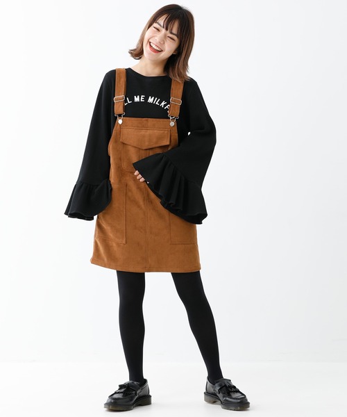 MILKFED.（ミルクフェド）の「長袖カットソー（Tシャツ/カットソー・レディース・ブラック・ONE SIZE）」の3枚目の写真