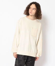 AVIREX | 【TYPE BLUE/タイプブルー】 長袖 コンバット ワッフル Tシャツ / LONG SLEEVE COMBAT WAFFLE T-SHIRT / アヴィレックス / AVIREX(Tシャツ/カットソー)