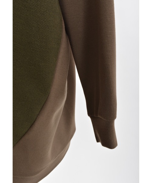 gomme（ゴム）の「ウォームポンチ　リラックスＴ（Tシャツ/カットソー・レディース・ブラック/グレー/カーキ・MEDIUM）」の12枚目の写真