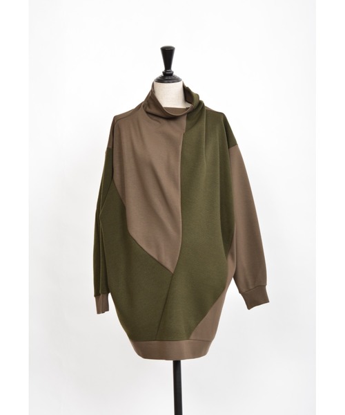 gomme（ゴム）の「ウォームポンチ　リラックスＴ（Tシャツ/カットソー・レディース・ブラック/グレー/カーキ・MEDIUM）」の13枚目の写真