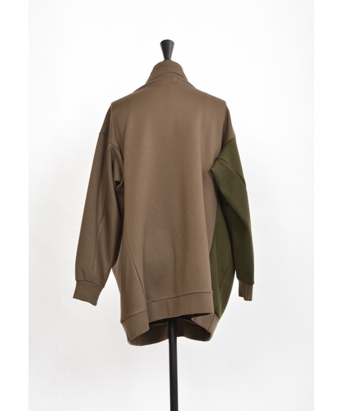 gomme（ゴム）の「ウォームポンチ　リラックスＴ（Tシャツ/カットソー・レディース・ブラック/グレー/カーキ・MEDIUM）」の15枚目の写真