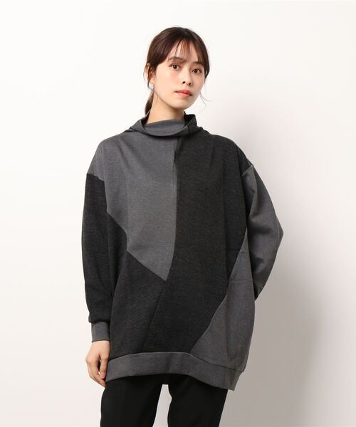 gomme（ゴム）の「ウォームポンチ　リラックスＴ（Tシャツ/カットソー・レディース・ブラック/グレー/カーキ・MEDIUM）」の20枚目の写真