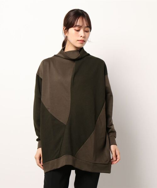 gomme（ゴム）の「ウォームポンチ　リラックスＴ（Tシャツ/カットソー・レディース・ブラック/グレー/カーキ・MEDIUM）」の22枚目の写真