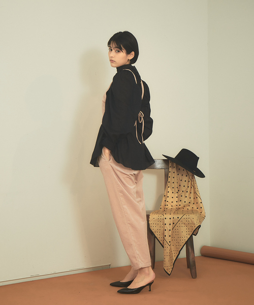 Rouge vif Anna(ルージュヴィフアンナ)の「【WEB限定】コーデュロイ3WAYサロペット(サロペット/オーバーオール・レディース・ピンク/グリーン・38/36)」の16枚目の写真