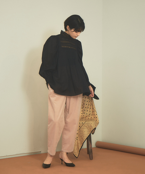 Rouge vif Anna(ルージュヴィフアンナ)の「【WEB限定】コーデュロイ3WAYサロペット(サロペット/オーバーオール・レディース・ピンク/グリーン・38/36)」の9枚目の写真