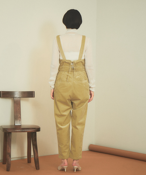 Rouge vif Anna(ルージュヴィフアンナ)の「【WEB限定】コーデュロイ3WAYサロペット(サロペット/オーバーオール・レディース・ピンク/グリーン・38/36)」の4枚目の写真