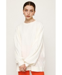 SLY | OVER SOLID SLEEVE TOPS/オーバーサイズトップス(スウェット)
