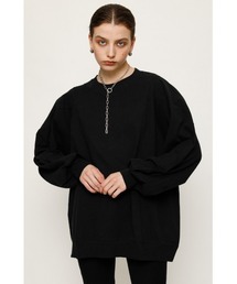 SLY | OVER SOLID SLEEVE TOPS/オーバーサイズトップス(スウェット)