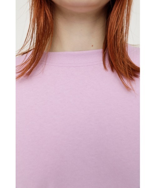 SLY(スライ)の「OVER SOLID SLEEVE TOPS/オーバーサイズトップス(スウェット・レディース・ピンク/アイボリー/ブラック・FREE)」の11枚目の写真