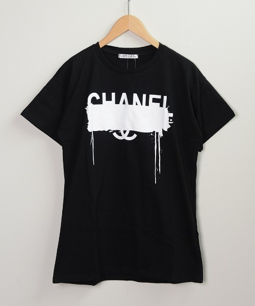 shopnikoniko(ショップニコニコ)の「パロディー Tシャツ(Tシャツ/カットソー・レディース・ホワイト/ブラック・フリー)」の9枚目の写真