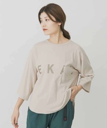 EKAL | EKAL　ロゴ8分袖Tシャツ(Tシャツ/カットソー)