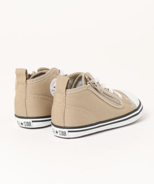 CONVERSE（コンバース）の「【CONVERSE】BABY ALLSTAR N COLORS Z（コンバース　ベビーオールスターN　カラーズZ）【First☆STAR】（スニーカー・キッズ・ベージュ・13.0cm/13.5cm/14.0cm/15.0cm/14.5cm）」の3枚目の写真