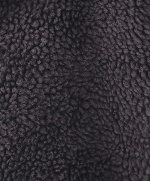 LOWRYS FARM(ローリーズファーム)の「B3ボアジャケット 214910(ブルゾン・レディース・チャコールグレー/ブラック/アイボリー・FREE)」の15枚目の写真