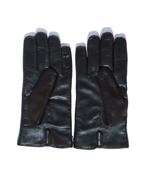 Gloves（グローブス）の「GLOVES/グローブス MEN'S SMART PHONE LAMB GLOVES-78SM 手袋 レザーグローブ イタリア製 スマートフォン対応（手袋・メンズ・ブラック/ブラウン・8.5/8）」の22枚目の写真