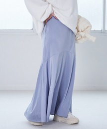 Heather | サテンキリカエマーメイドロングスカート　237964(スカート)