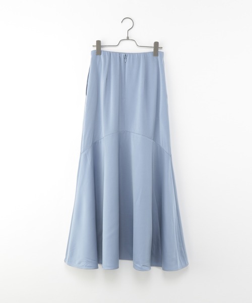 Heather（ヘザー）の「サテンキリカエマーメイドロングスカート　237964（スカート・レディース・ブラック/ベージュ/ブルー・FREE）」の21枚目の写真