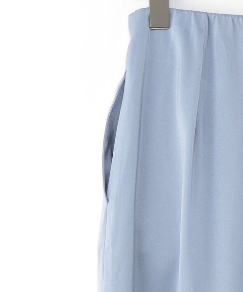 Heather（ヘザー）の「サテンキリカエマーメイドロングスカート　237964（スカート・レディース・ブラック/ベージュ/ブルー・FREE）」の11枚目の写真