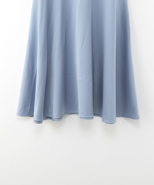 Heather（ヘザー）の「サテンキリカエマーメイドロングスカート　237964（スカート・レディース・ブラック/ベージュ/ブルー・FREE）」の16枚目の写真