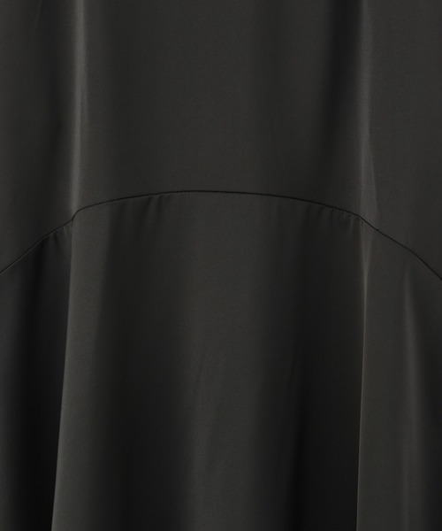 Heather（ヘザー）の「サテンキリカエマーメイドロングスカート　237964（スカート・レディース・ブラック/ベージュ/ブルー・FREE）」の19枚目の写真