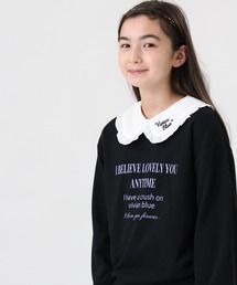 VIVIAN BLUE | 【VIVIAN BLUE】つけ衿プルオーバー(スウェット)