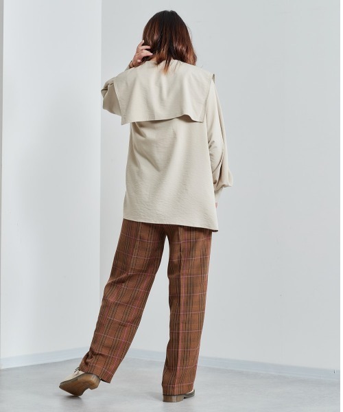 cepo（セポ）の「セーラーカラーシャツ（シャツ/ブラウス・レディース・ブラック/ベージュ/ピンク・M）」の8枚目の写真