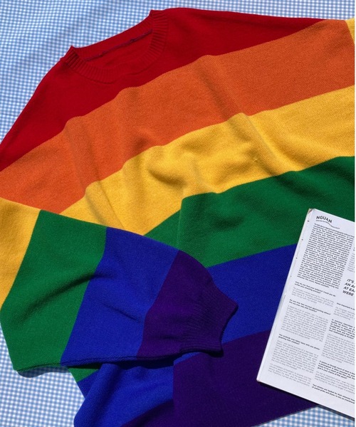 WC（ダブル シー）の「レインボービッグニット（ニット/セーター・レディース・その他/レインボー・FREE）」の13枚目の写真