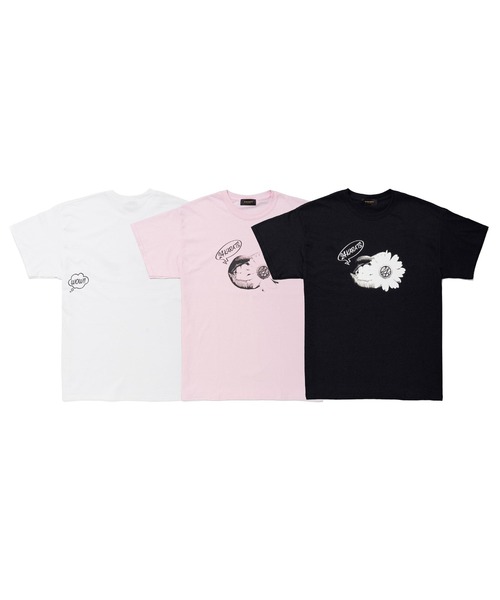 24karats（トゥウェンティーフォーカラッツ）の「Mouth Tee SS（Tシャツ/カットソー・メンズ・ホワイト/ブラック/ピンク・SMALL/MEDIUM/LARGE/X-LARGE）」の12枚目の写真