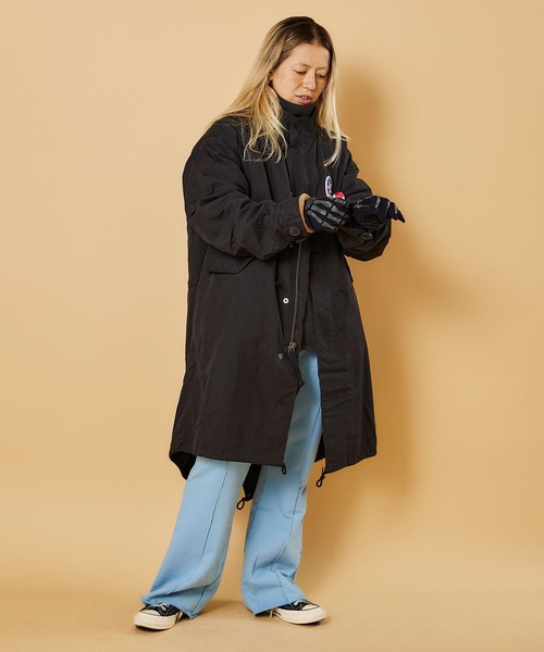 DOWN ON THE CORNER（ダウンオンザコーナー）の「SKULL GLOVE / スカル グローブ（手袋・メンズ・ダークネイビー/チャコールグレー・ONE SIZE）」の13枚目の写真