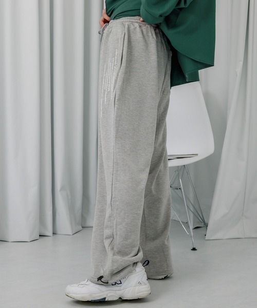 Adoon plain(アドーンプレーン)の「【Adoon plain】スウェットパンツ(スウェットパンツ・メンズ・ライトグレー/ブラック・SMALL/MEDIUM/LARGE)」の10枚目の写真