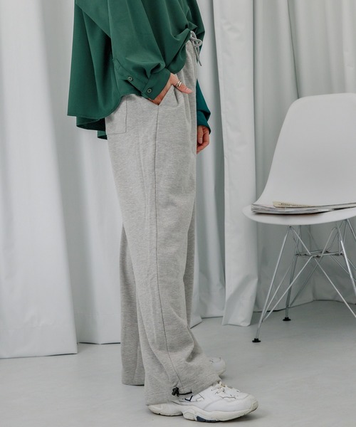 Adoon plain(アドーンプレーン)の「【Adoon plain】スウェットパンツ(スウェットパンツ・メンズ・ライトグレー/ブラック・SMALL/MEDIUM/LARGE)」の11枚目の写真