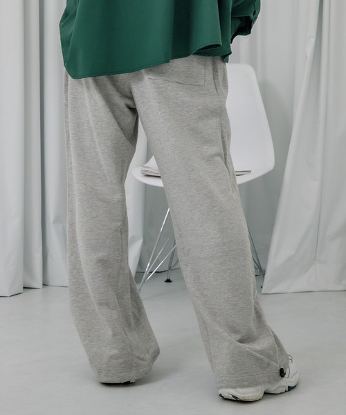 Adoon plain(アドーンプレーン)の「【Adoon plain】スウェットパンツ(スウェットパンツ・メンズ・ライトグレー/ブラック・SMALL/MEDIUM/LARGE)」の13枚目の写真