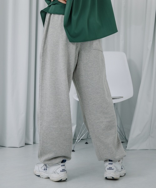 Adoon plain(アドーンプレーン)の「【Adoon plain】スウェットパンツ(スウェットパンツ・メンズ・ライトグレー/ブラック・SMALL/MEDIUM/LARGE)」の12枚目の写真