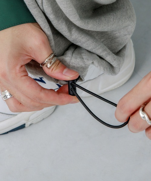 Adoon plain(アドーンプレーン)の「【Adoon plain】スウェットパンツ(スウェットパンツ・メンズ・ライトグレー/ブラック・SMALL/MEDIUM/LARGE)」の19枚目の写真