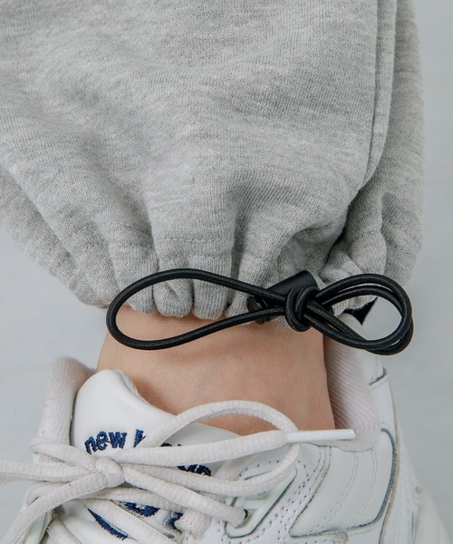 Adoon plain(アドーンプレーン)の「【Adoon plain】スウェットパンツ(スウェットパンツ・メンズ・ライトグレー/ブラック・SMALL/MEDIUM/LARGE)」の20枚目の写真