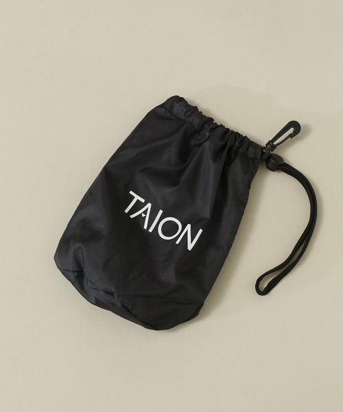 TAION（タイオン）の「《WEB限定》TAION/クルーネックボタンダウンジャケット（ダウンジャケット/コート・メンズ・ブラック/チャコール/ネイビー/カーキ/オフホワイト/サンドベージュ・L/M/S）」の14枚目の写真