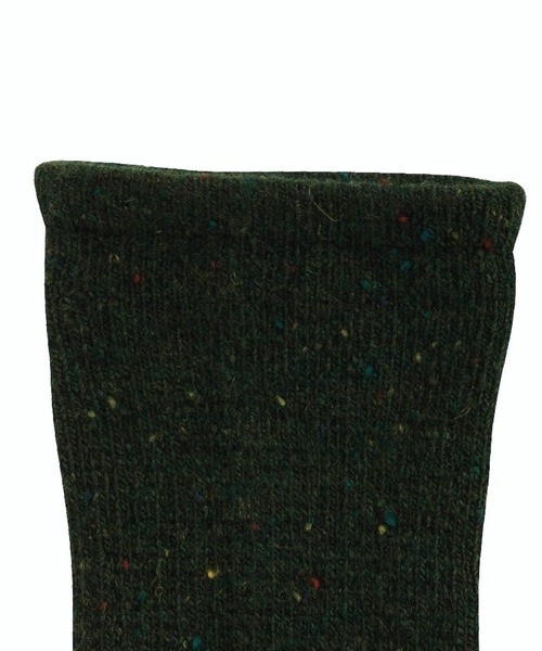 rasox（ラソックス）の「rasox（ラソックス）/パネルパターン・クルー ソックス 靴下 ルームソックス（ソックス/靴下・レディース・グレー/イエロー/ネイビー/モカ・LARGE/MEDIUM/SMALL）」の5枚目の写真