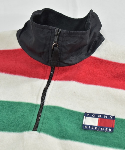TOMMY HILFIGER（トミーヒルフィガー）の「【ヴィンテージ古着】TOMMY HILFIGER/トミーヒルフィガー ロゴ ハーフジップ フリース（その他トップス・メンズ・その他・X-LARGE）」の5枚目の写真