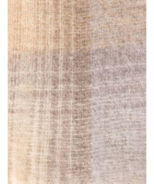 LAGUNAMOON（ラグナムーン）の「【LELLE】ウールチェックストール（ストール/ショール・レディース・ベージュ・FREE）」の5枚目の写真