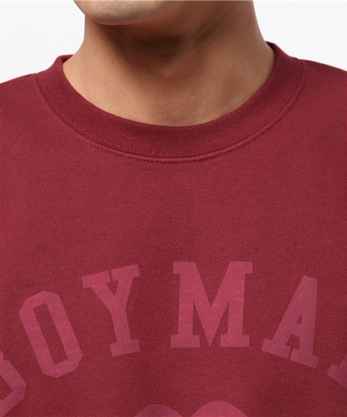 OUTLET（アウトレット）の「【WHO'S WHO gallery】BYIVYSWEAT（スウェット・メンズ・ワイン・MEDIUM/SMALL）」の5枚目の写真